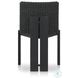 Roxy Faux Black Hyacinth Outdoor Dining Chair Set of 2