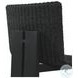 Roxy Faux Black Hyacinth Outdoor Dining Chair Set of 2