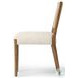 Rothler Alcala Wheat Performance Fabric Dining Chair