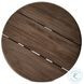 Paden Stained Toasted Brown Outdoor Round End Table