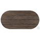 Paden Stained Toasted Brown Outdoor Oval Coffee Table