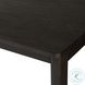 Noeline Cracked Smoked Black Veneer 116" Extendable Rectangular Dining Table