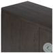 Noeline Cracked Smoked Black Veneer 4 Door Sideboard