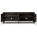 Noeline Cracked Smoked Black Veneer 4 Door Sideboard