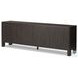 Noeline Cracked Smoked Black Veneer 4 Door Sideboard