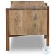 Reza Smoked Honey 70" Drawer Desk