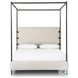 Anderson Knoll Natural Performance Fabric Queen Canopy Bed