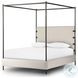 Anderson Knoll Natural Performance Fabric Queen Canopy Bed