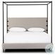 Anderson Knoll Natural Performance Fabric King Canopy Bed