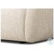 Channing Yuma Cream Performance Fabric 100" Upholstered Sofa