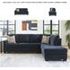 Aviemore Ink 2 Piece Sectional with RAF Chaise