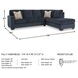 Aviemore Ink 2 Piece Sectional with RAF Chaise