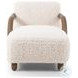 Aniston Andes Natural 34" Upholstered Chaise