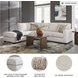 Aviemore Stone 2 Piece Sectional with LAF Chaise