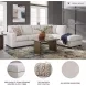 Aviemore Stone 2 Piece Sectional with RAF Chaise