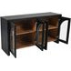 Archimedes Black 4 Door 60" Sideboard