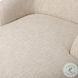 Channing Yuma Cream Performance Fabric 53" Upholstered Chaise