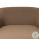 Channing Crypton Nomad Mushroom Performance Fabric 53" Upholstered Chaise