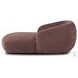 Channing Laughlin Plum 53" Upholstered Chaise