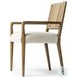 Rothler Alcala Wheat Performance Fabric Dining Armchair