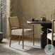 Rothler Alcala Wheat Performance Fabric Dining Armchair
