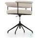 Carrie Light Camel Desk Chair