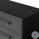 Adolfo Modern Black Ash 6 Drawer Dresser
