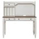 Magnolia Manor Antique White and Weathered Bark 3 Piece Desk Set
