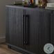 Adolfo Modern Black Ash 4 Door Sideboard
