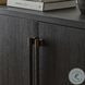 Adolfo Modern Black Ash 4 Door Sideboard