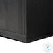 Adolfo Modern Black Ash 4 Door Sideboard