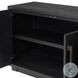Adolfo Modern Black Ash 4 Door Sideboard