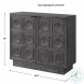 Lysandre Rich Ebony Stain 2 Door Accent Cabinet