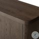 Valen Rustic Brown Oak Veneer 4 Door Sideboard