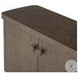 Valen Rustic Brown Oak Veneer 4 Door Sideboard