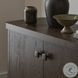 Valen Rustic Brown Oak Veneer 4 Door Sideboard