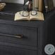 Adolfo Modern Black Ash 3 Drawer Nightstand