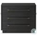 Adolfo Modern Black Ash 3 Drawer Nightstand
