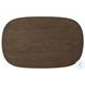 Valen Rustic Brown Oak Veneer Rectangular Coffee Table