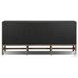 Fiona Black Raffia 5 Drawer Sideboard