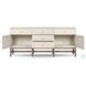 Fiona Ivory Painted Raffia 5 Drawer Sideboard