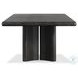 Castro Dark Espresso Reclaimed French Oak 118" Rectangular Dining Table