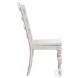 Magnolia Manor Antique White And Weathered Bark Ladder Back Side Chair Set Of 2