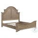 Camellia Manor Weathered Bisque Queen Panel Bed