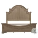 Camellia Manor Weathered Bisque Queen Panel Bed