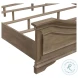 Camellia Manor Weathered Bisque Queen Panel Bed