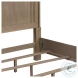 Camellia Manor Weathered Bisque Queen Panel Bed