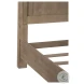 Camellia Manor Weathered Bisque Queen Panel Bed