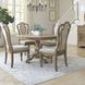 Camellia Manor Weathered Bisque 42" Round Dining Table