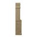 Magnolia Manor Weathered Bisque 2 Door Buffet and Hutch with LED